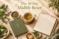 The 30-Day Midlife Reset digital guide cover by VEYORA